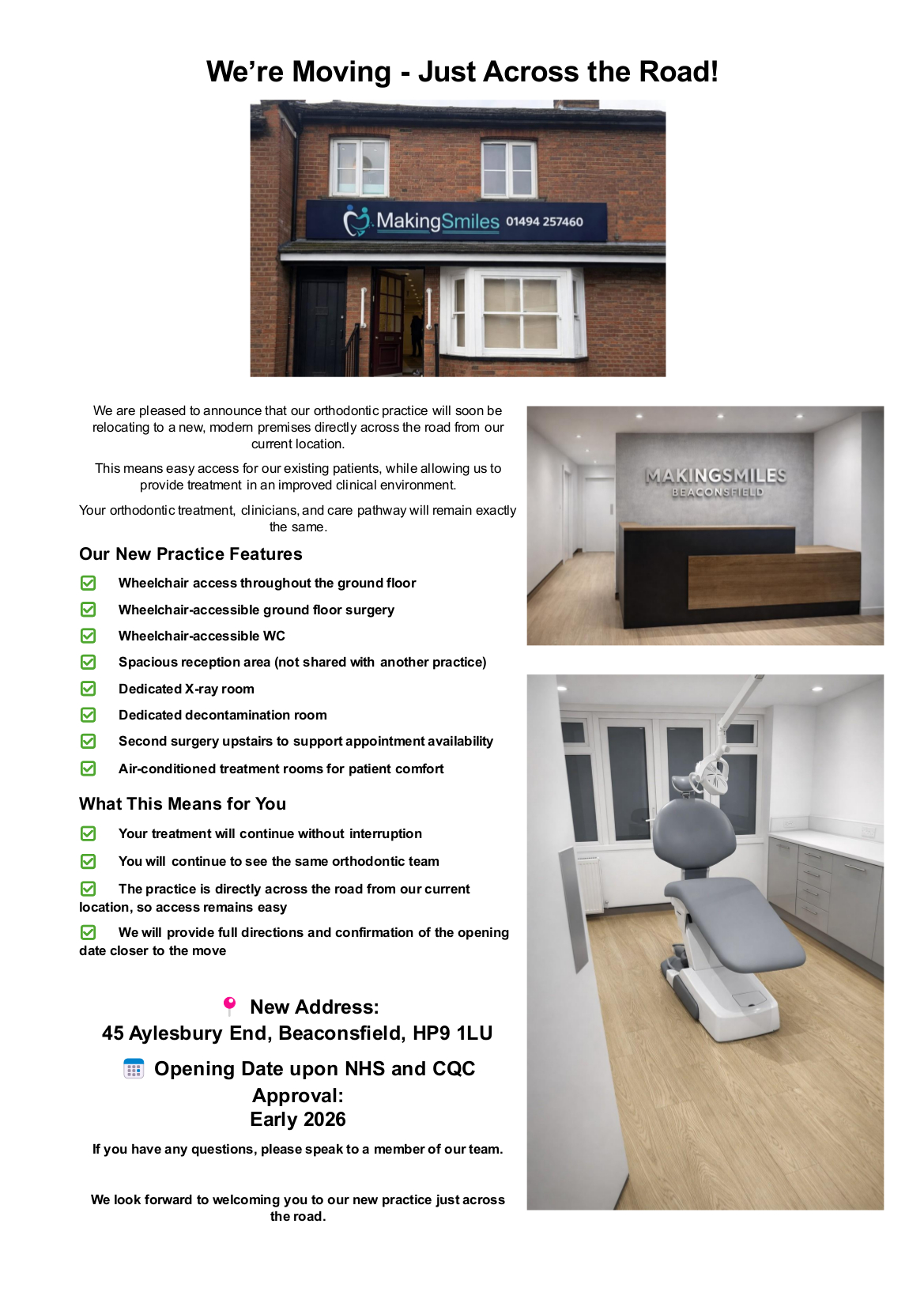 Making Smiles Poster